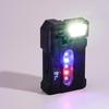 Portable Mini Flashlight Ajustable-angle USB Rechargeable Multifunctional Flashlights Outdoor Red and Blue Warning Work Lights