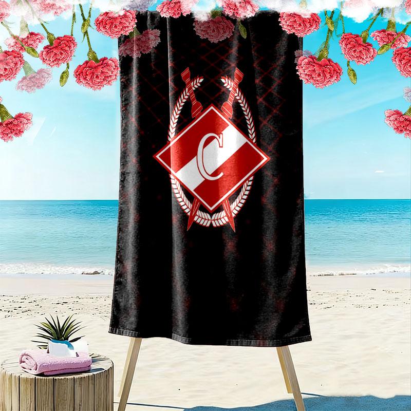 Spartak Moscow Roar  Print Beach Towel, Large Soft Quick Dry Towel for Beach Camping Swimming