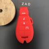 ZAD silicone rubber car key cover case skin shell protect holder set for jeep for Chrysler   Fobik for Dodge Ram 3button keyles