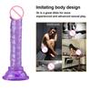 Realistic Penis Dildo Strong Suction Cup Soft Crystal Jelly Dildo Sex Toys for Woman Fake Dick Big Penis Anal Butt Plug Sex Shop