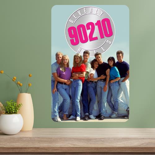 Беврли-Хиллз 90210 Классическое ТВ-шоу Металлическая Постер-Вывеска 20x30cm（7.8x11.8inch）