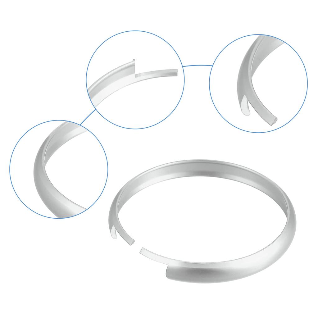 ACROPIX 2ks Kryt klíčenky dálkového ovládání auta Skořepina Pouzdro Hliníková slitina pro Mini Cooper