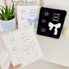 Korean Style Chasing Idol Photo Album Balletcore Bow Card Binder Plush Photocard Holder  Protecting