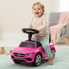 Jeździk Pchacz Chodzik Dla Dzieci Mercedes C-Class Różowy