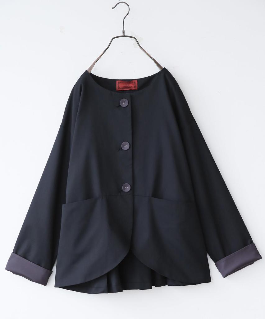 Stylish Walker Design Collarless Suit Collarless Jacket Blazer Short Length Business Formal Plain Outerwear Graduation Ceremony Kindergarten