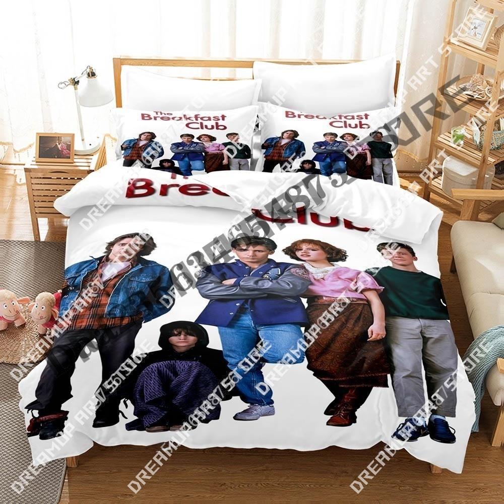 3D Print The Breakfast Club Bedding Set Boys Girl Twin Queen King Size Duvet Cover Pillowcase Bed boys Adult Home Textiles
