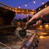 Elektrische Grillbürste BBQ Reinigungs-Schrubbwerkzeug Edelstahl Rotierender Kopf für Camping