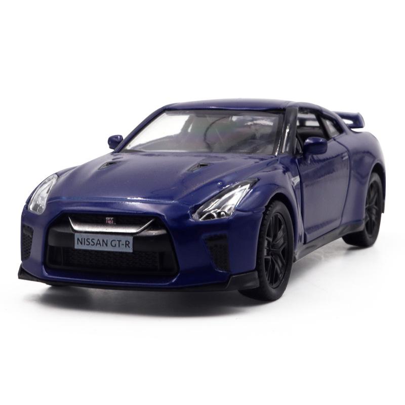 Boxed 5-inch 1:36 Nissan GTR R35 Alloy Car Model Toy & Collectible