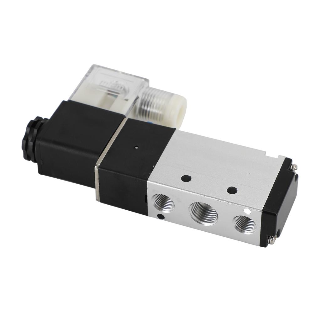 4V210-08 5 Way 2 Position Ac 220V Pneumatic Electric Solenoid Air Valve