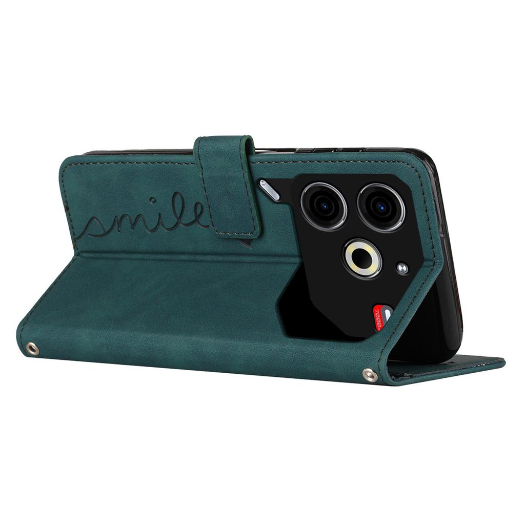 For TECNO Pova 6 Neo Wallet Case Folio PU Leather Phone Cover Card Slots