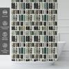 Bohemian Shower Curtain Sage Green Shower Curtain Sage Bathroom Curtain Green Shower Curtain With 12 Hooks