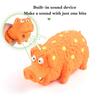 Pet Dog Toy Squeaky Rubber Toy Dog Latex Chew Toy Pig Shape Bite Resistant Puppy Sound Toy For Small Medium Large Dog Toy