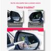Retractable Rainproof Rearview Mirror Wiper: Anti-Fog and Water Removal Artifact