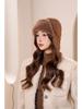 Hut Damen Winter Neu Verdickt Warm Imitat Pelz Mode Lei Feng Hut Ohrenmütze Schneemütze