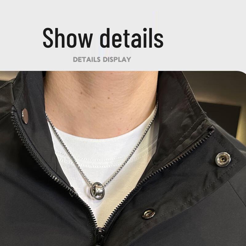 ROMON Men's Business Casual Stand Collar Jacket