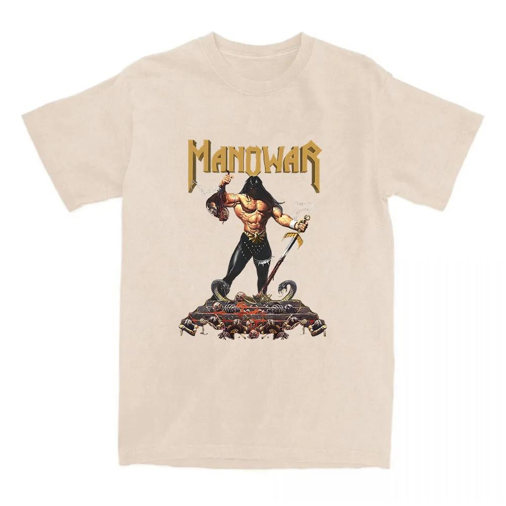 Manowar Hip Hop Band Print Tshirts The Blood Our Enemies Tour 2025 Tees Short Sleeve Women T-shirt Women Clothes Graphic Shirt