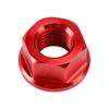 Rear Sprocket Nut Kit M10x1.25mm Red For Suzuki GSXR 600 750 1000 SV 650 1000