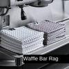 Mikro ręczniki do baru waflowego Super chłonny ręcznik do czyszczenia ekspresu do kawy Ręcznik do czyszczenia gospodarstwa domowego Szmatka baristy