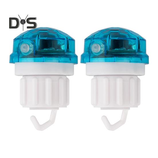 

1/2 шт. Сигнальная лампа для поклевки, высокочувствительная, ночная, с датчиком удара, электронный индикатор поклевки, светодиодная лампа, рыболовные принадлежности 2pcs