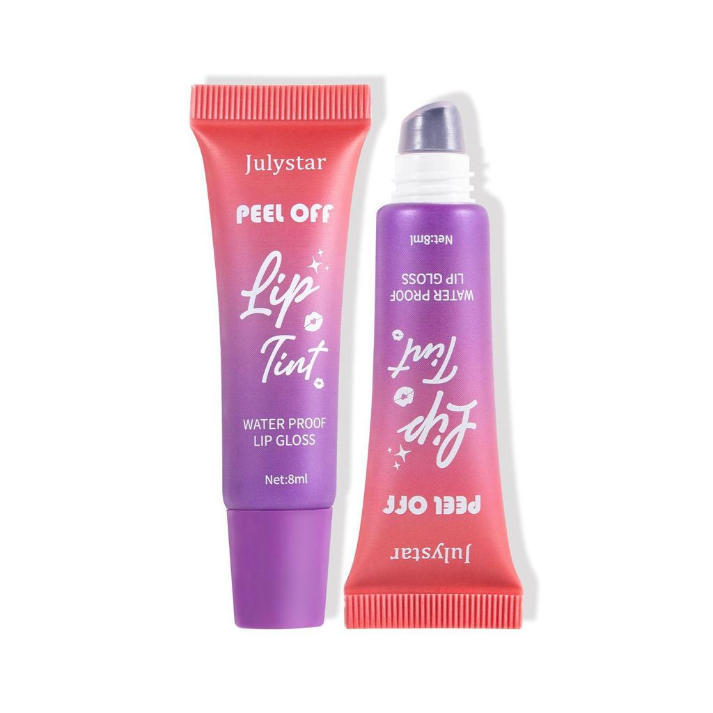 Fruchtiges Lippen-Make-up, Tear Lip Glaze Mist, mattes Finish mit Basisfarbe, wasserfester Tear Lip Glaze, feuchtigkeitsspendender Candy-Lippenstift