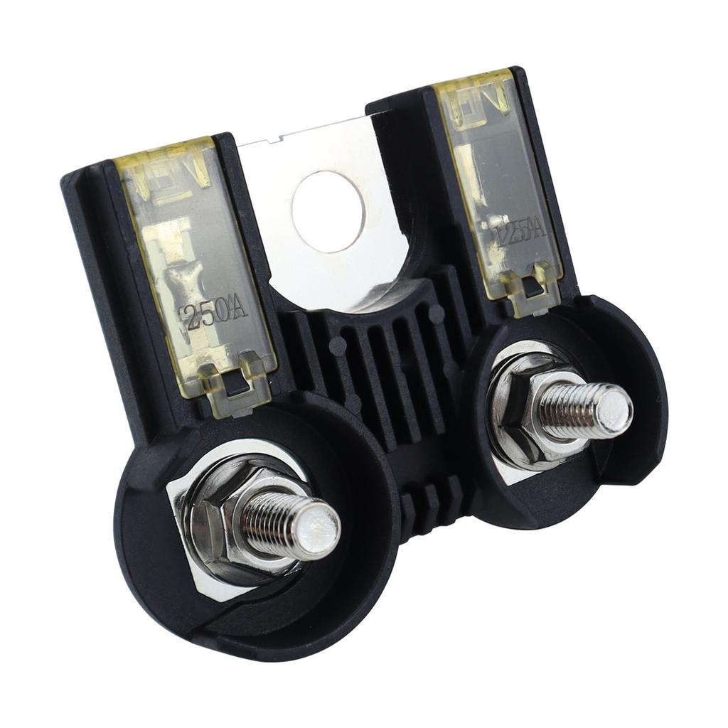 Battery Terminals Replacement with Double Fuses Holder Battery Terminals Upgrads for Electrical Systems for Car 926-010