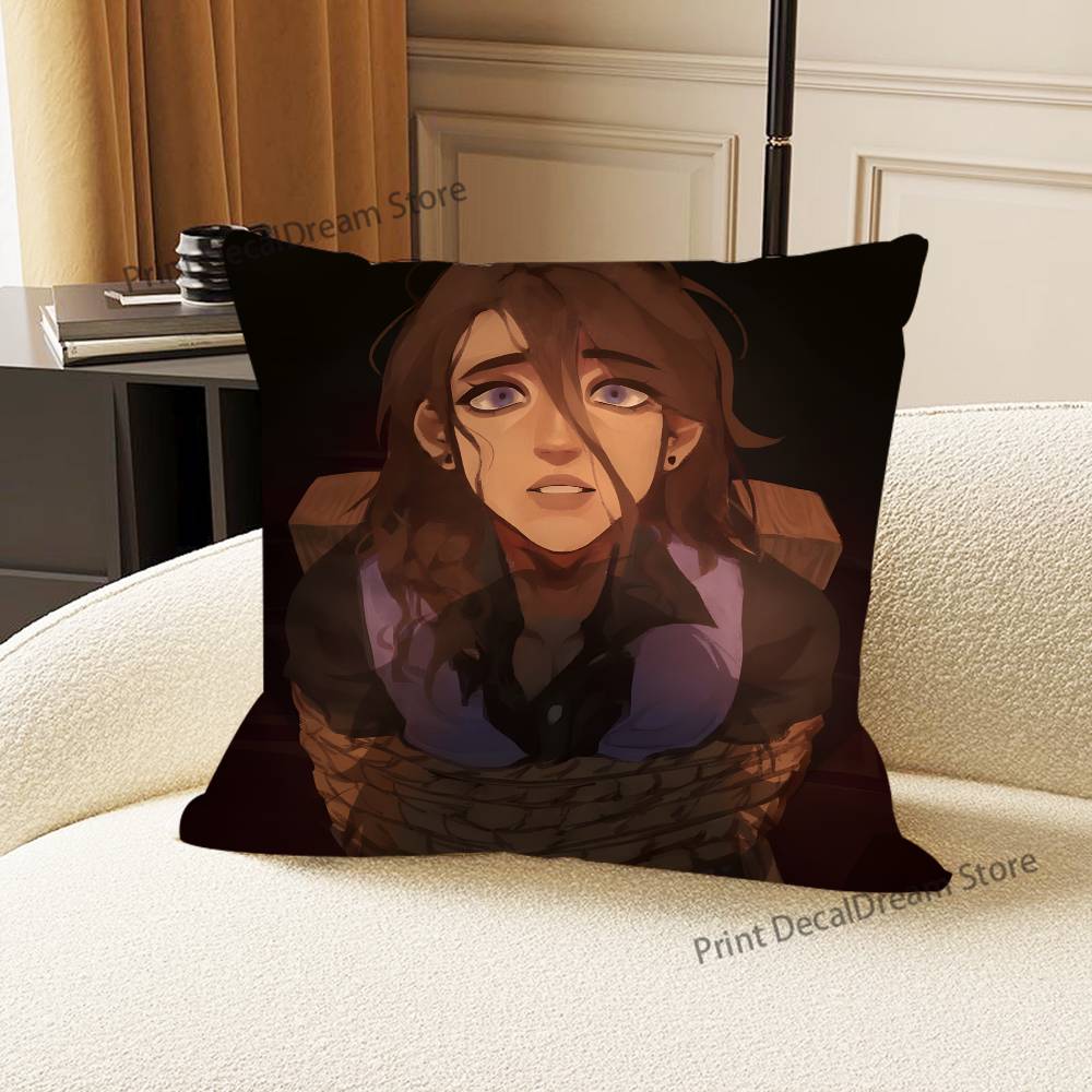 K-Kids at The B-Back C-Crowe Cushion For Bedroom Car Coffee Shop Room and Living Room Sofa Decorative Pillow Cover Case