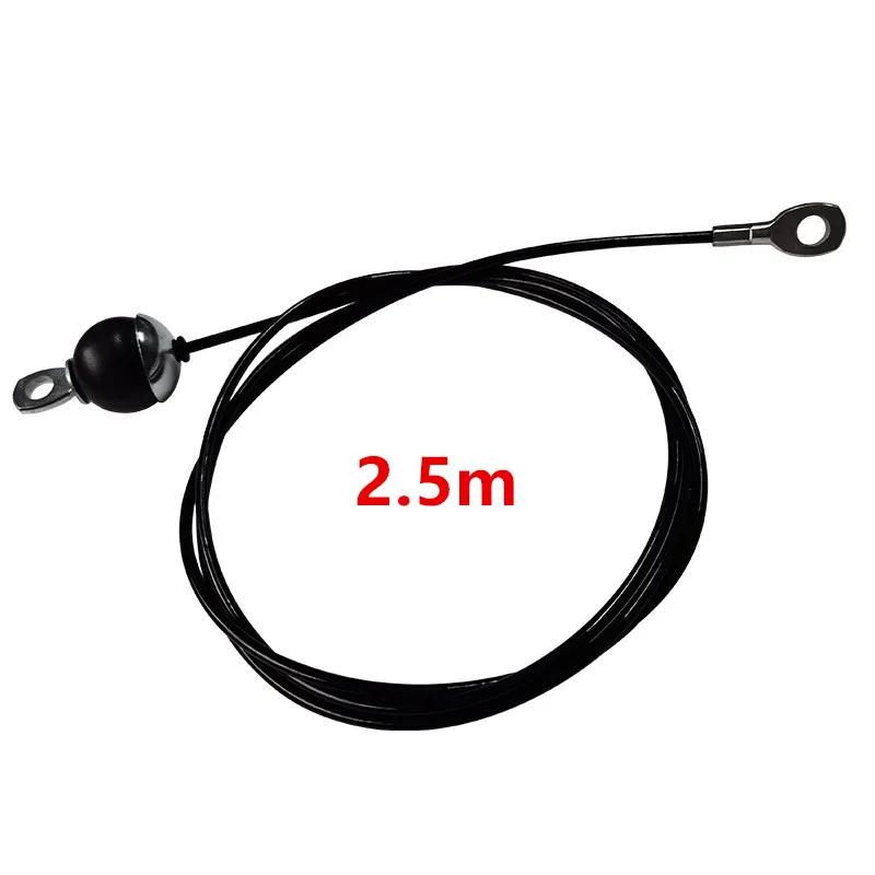 2M-5M Gym Cable Wire Rope Heavy Duty Steel Replacement Parts for Home Gym Fitness Cable Pulley Accessories Diameter 5mm