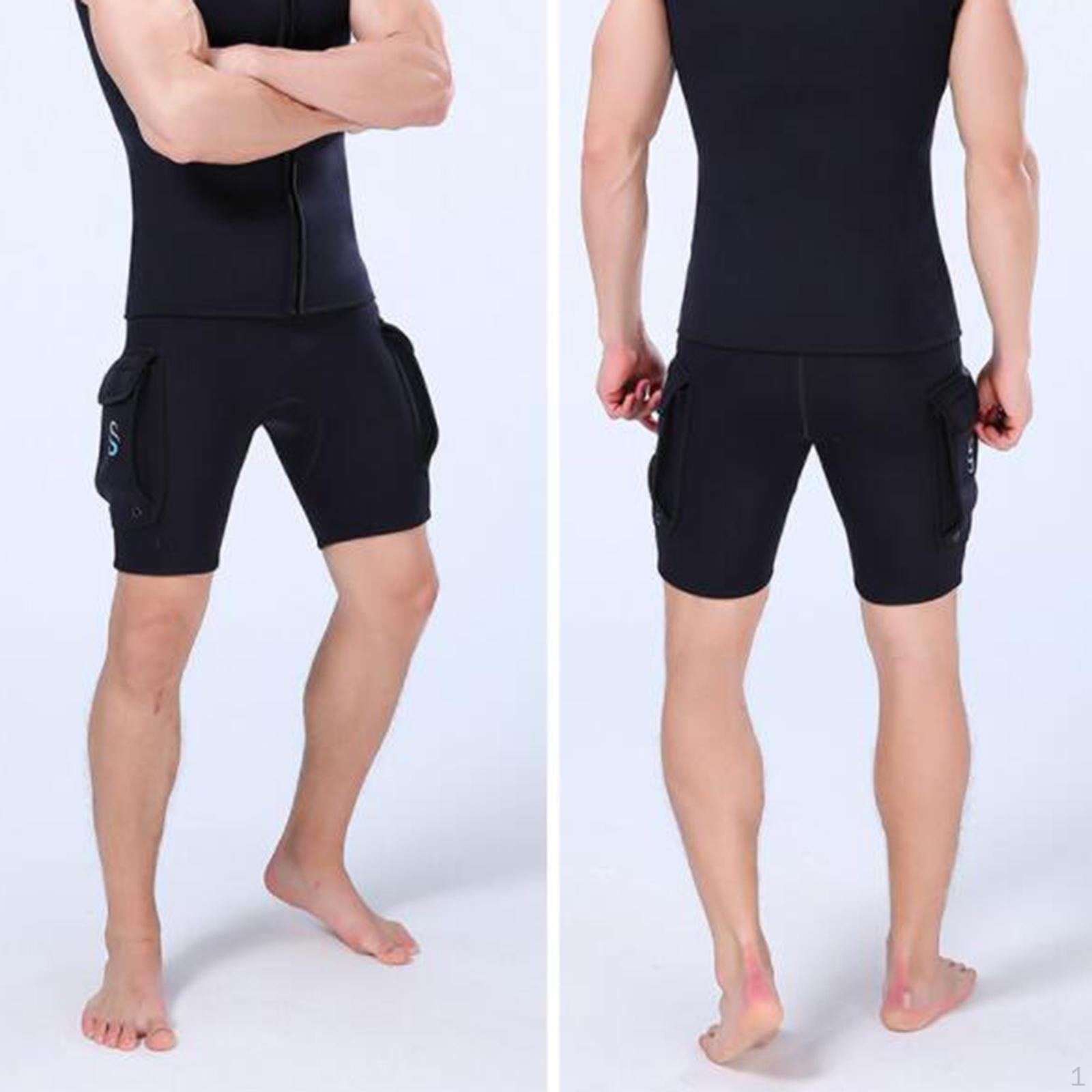 

3mm Neoprene Men Women Warm Wetsuits Shorts Diving Snorkeling Winter Swimming Pants Canoeing S
