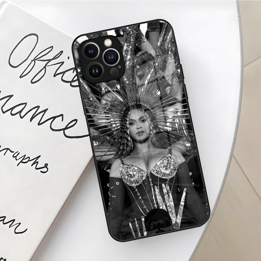 Singer Beyonce Phone Case for Iphone 17 16 Air 15 14 12 11 13 Pro Max Mini X Xr Xs Se Puls glass Cover