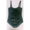 Cross-Lace Zipper Body Shaper with Slimming Control Straps