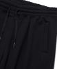 URBANAGE One-Pleat Wide Sweatpants_Black