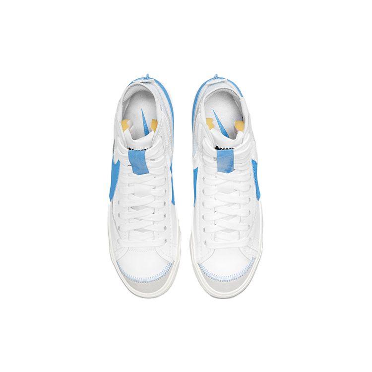 Nike Blazer Mid 77 Jumbo Weiß University Blue Unisex Sneaker Sail Schwarz DD3111-103