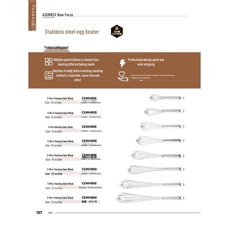 SUNNEX Stainless Steel Whisk