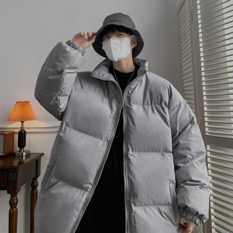 Men's 2023 Korean Style Trend Cotton-Padded Winter Jacket - Thick & Cozy Unisex Puffer