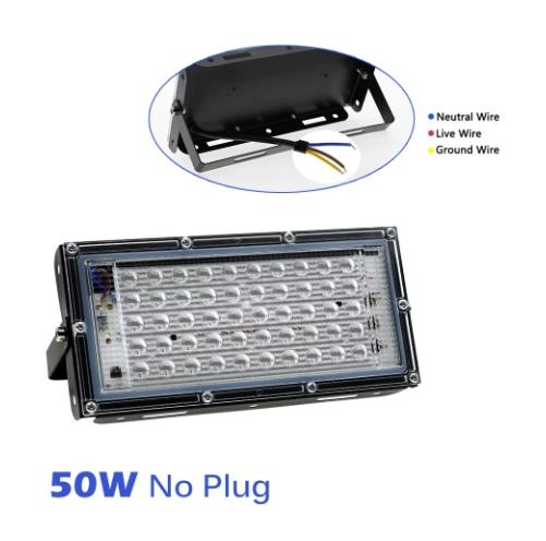 50W 100W Led UV Floodlight Ultraviolet Stage Lamp  LED Stage Blacklight Waterproof Disco Party Stage Backlight