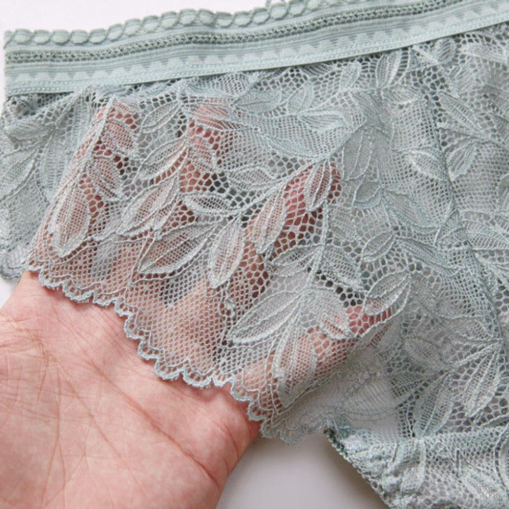 4/5 PCS Fashion High Quality Women's Panties Transparent Underwear Women Lace Soft Briefs Sexy Lingerie Intimates