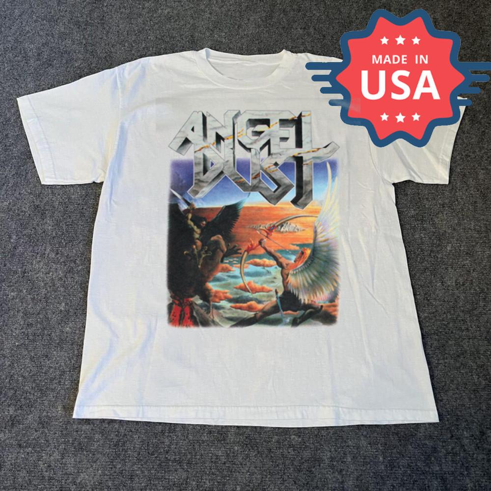 ANGEL DUST INTO THE DARK Cotton Shirt Unisex Concert S to 5XL TR128 Unisex T-Shirt XXXL