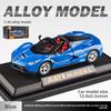 Car Laalloy Model 136 Scale Sports Light Sound Open Kids Doors
