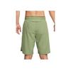 Nike Solid Color Logo Mid-Rise Printed Running Shorts Men shorts Olive-Green FN7296-386