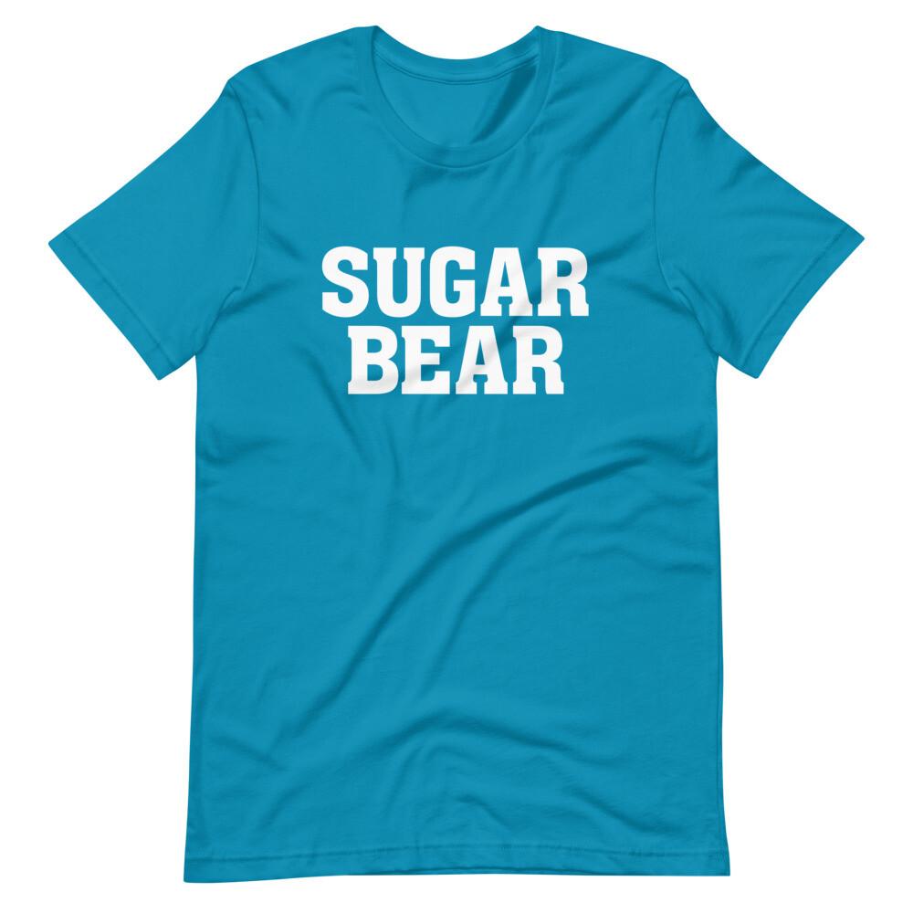 SUGAR BEAR Cereal Shirt Crisp Blue Tee Shirt Short-Sleeve Unisex T-Shirt Unisex T-Shirt XXL