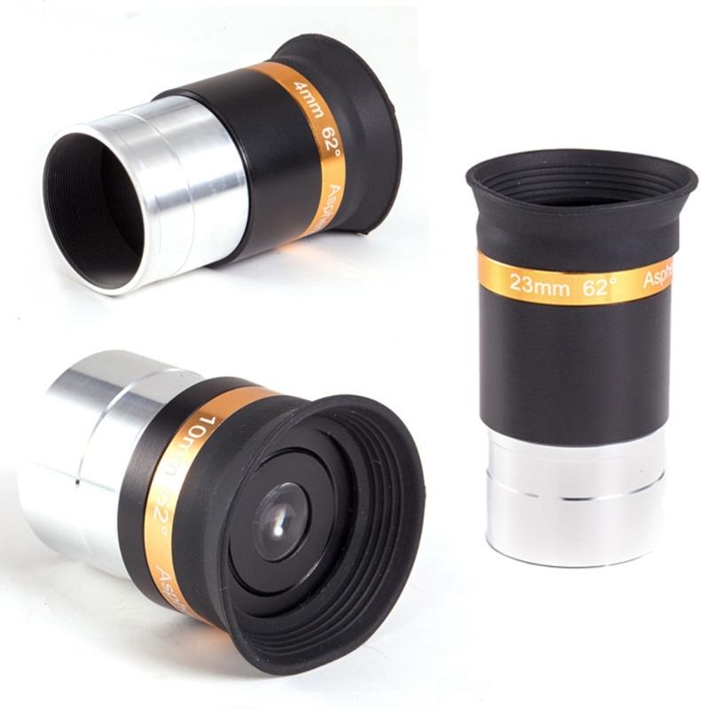 4/10/23mm Optical Lens Astronomy Telescope Eyepiece High Definition Telescope Eyepiece Lens 4/10/23mm Optical Lens