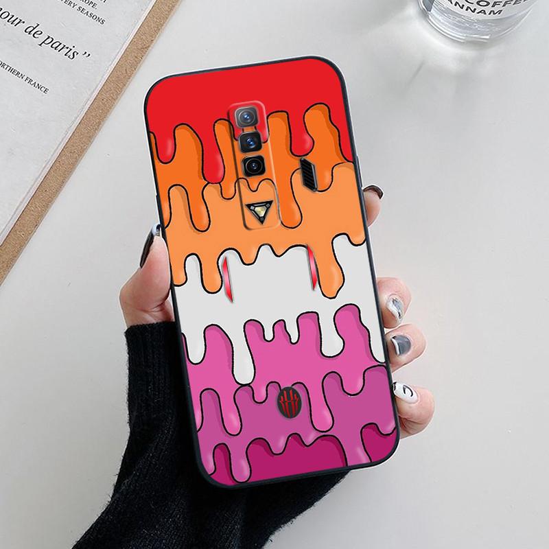 Für ZTE Nubia Red Magic 7 Hüllen 7Pro Mode Weiche TPU Silikon Rückseite Für redmagic 7 7S Pro 10 air Handyhüllen Fundas
