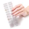 20 Tips Semi-Cured Gel Nail Patch Adhesive Sliders Long Lasting Full Cover Nail Stcikers Gel LED UV Lamp Neede