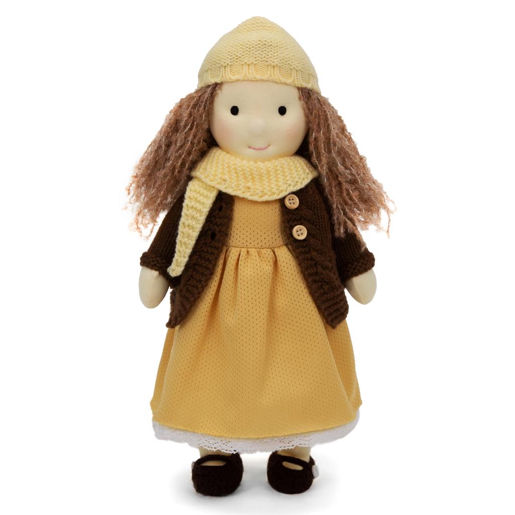 BlissfulPixie Handmade Waldorf Doll Clothes 30cm Clothes Set Lovely Box Girls Christmas Birthday Gift Amelia Clothes Accessories -