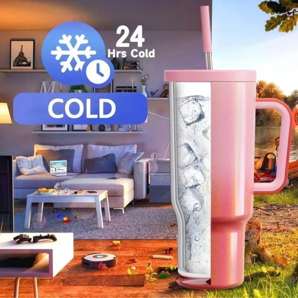 Edelstahl Tasse mit hoher Kapazität Isolierbecher mit großer Kapazität Edelstahl Königstasse Für Kinder