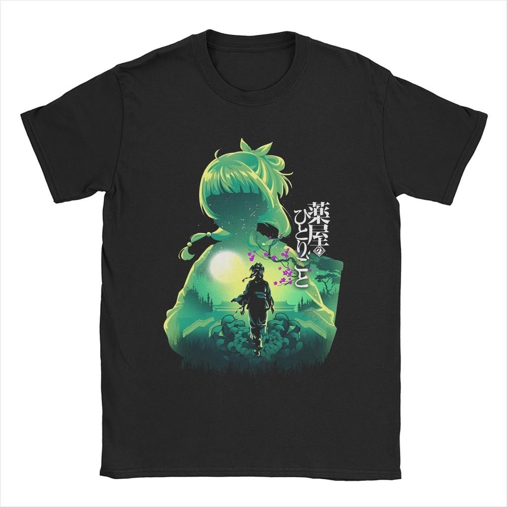 Maomao The Apothecary Diaries T-Shirts Men Manga Anime Vintage  Tee Shirt O Neck Short Sleeve T Shirt Printed Merch