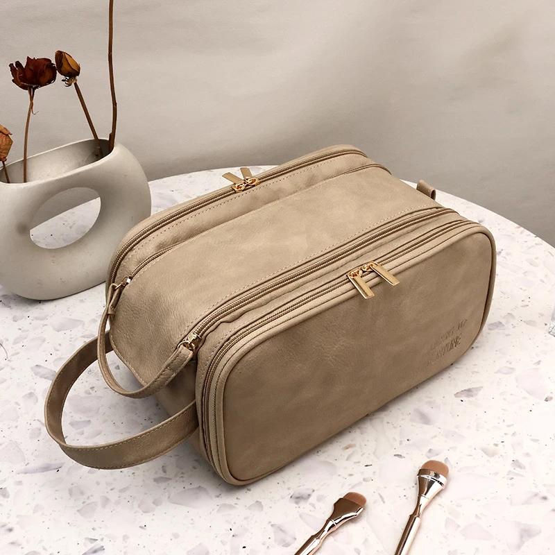 

Women s Travel Cosmetic Bag Waterproof Makeup Storage Bags Organizer Large Capacity Cosmetics Toiletry Bag Wash Skincare Bag верблюд