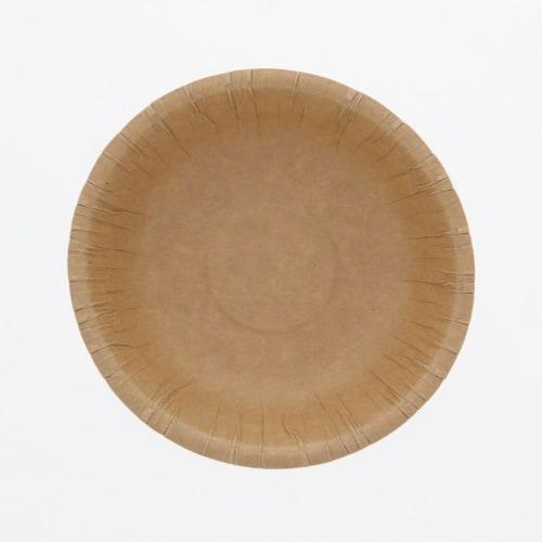 Shimojima HEIKO Disposable Paper Plates/Bowls, Deep, 13cm (280ml Capacity), Kraft Paper, Pack of 20