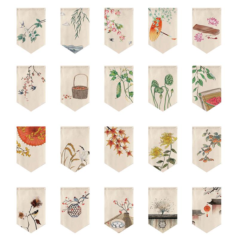 Chinese Decor Traditional Curtain Kitchen Short Curtain Noren Shop Japanese Style Curtain Small Window Restaurant Sushi Decor