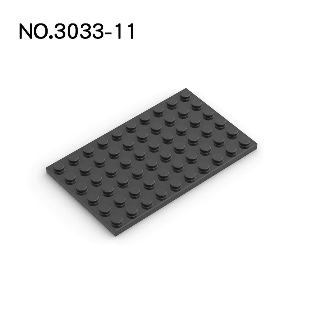 

20 шт. Детали MOC Кирпичики 3033 Пластина 6 x 10 Совместимые Строительные Блоки Частицы DIY Сборка Детская Головоломка Развивающая Игрушка День Рождени Подарок на День Рождения